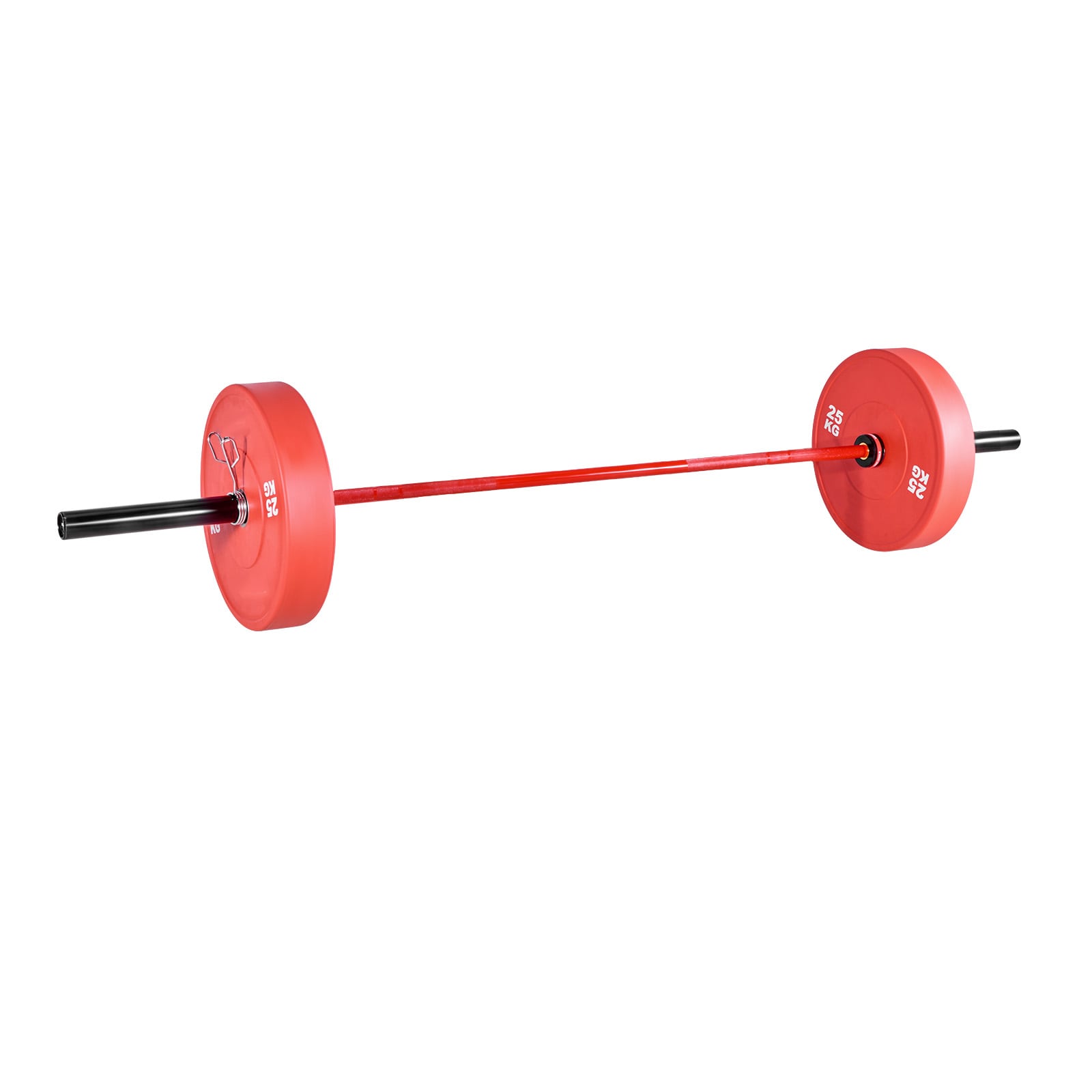 7ft Olympic Barbell Bar With Knurled Grip For Weightlifting_voghion.com